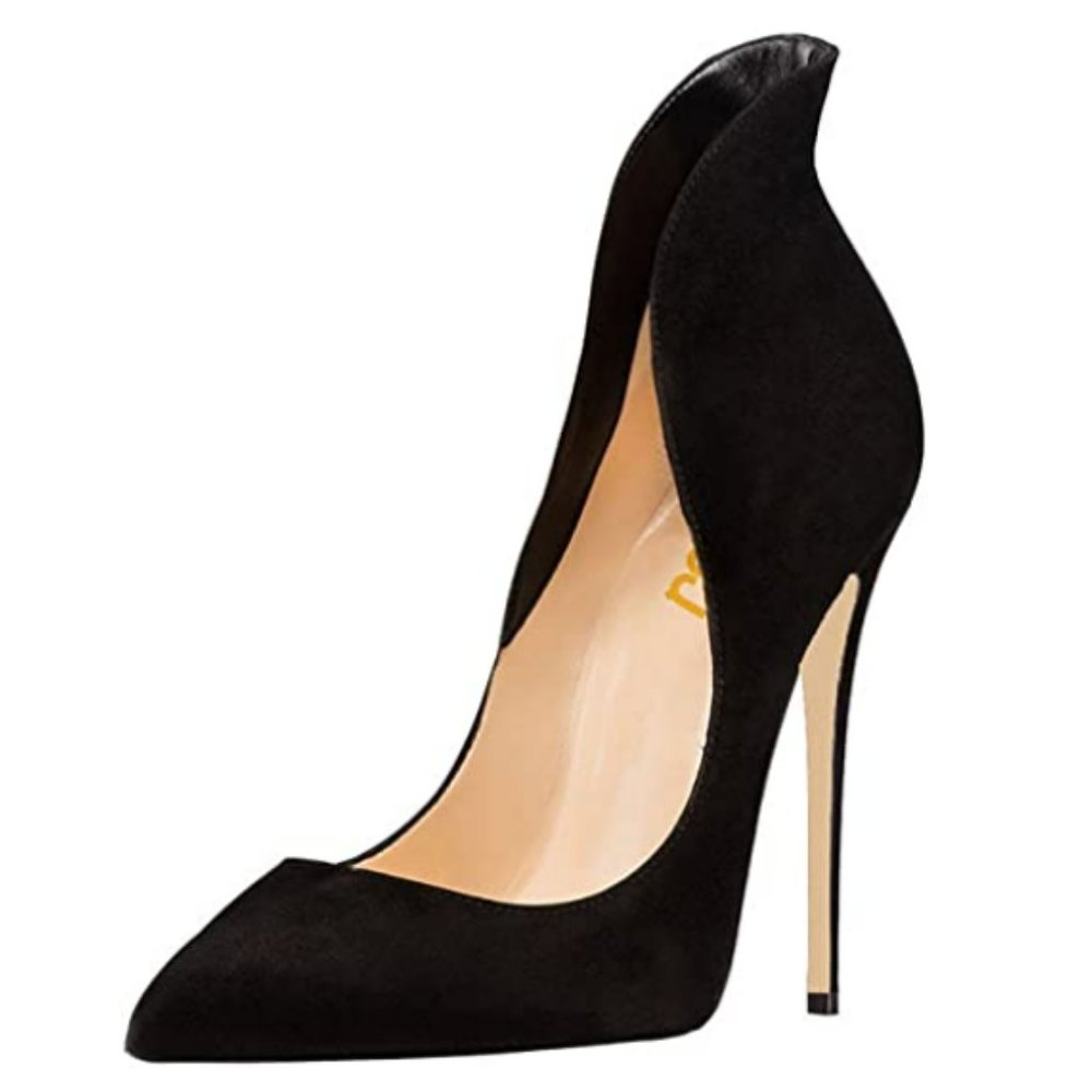A FSJ Sexy Prom Pumps Pointy Toe High Heels Dress